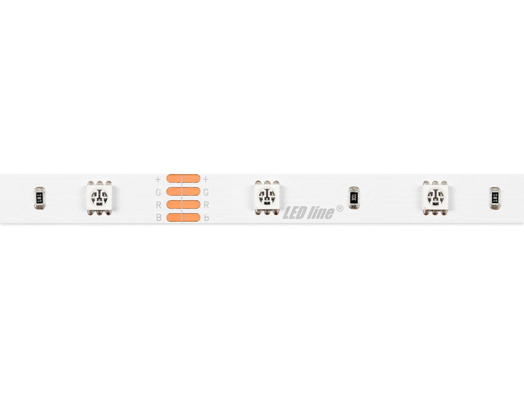 LED-strip 150/5m SMD 12V RGB 7.2W IP20 10mm 5m PRIME