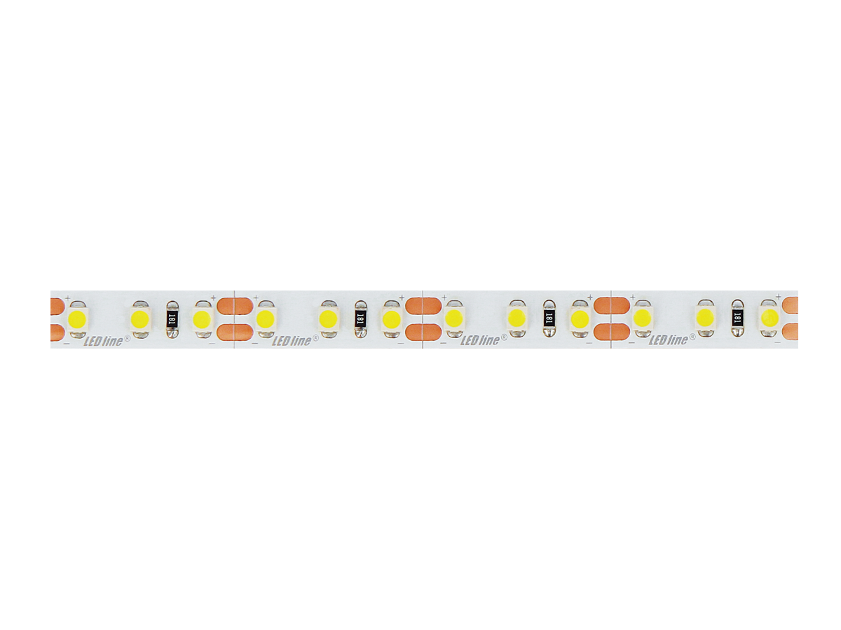 LED strip 600/5m SMD 12V GREEN 9.6W IP20 8mm 5m PRIME