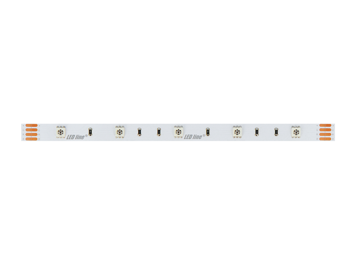 LED strip 300/5m SMD 24V RGB 14.4W IP20 10mm 5m PRIME