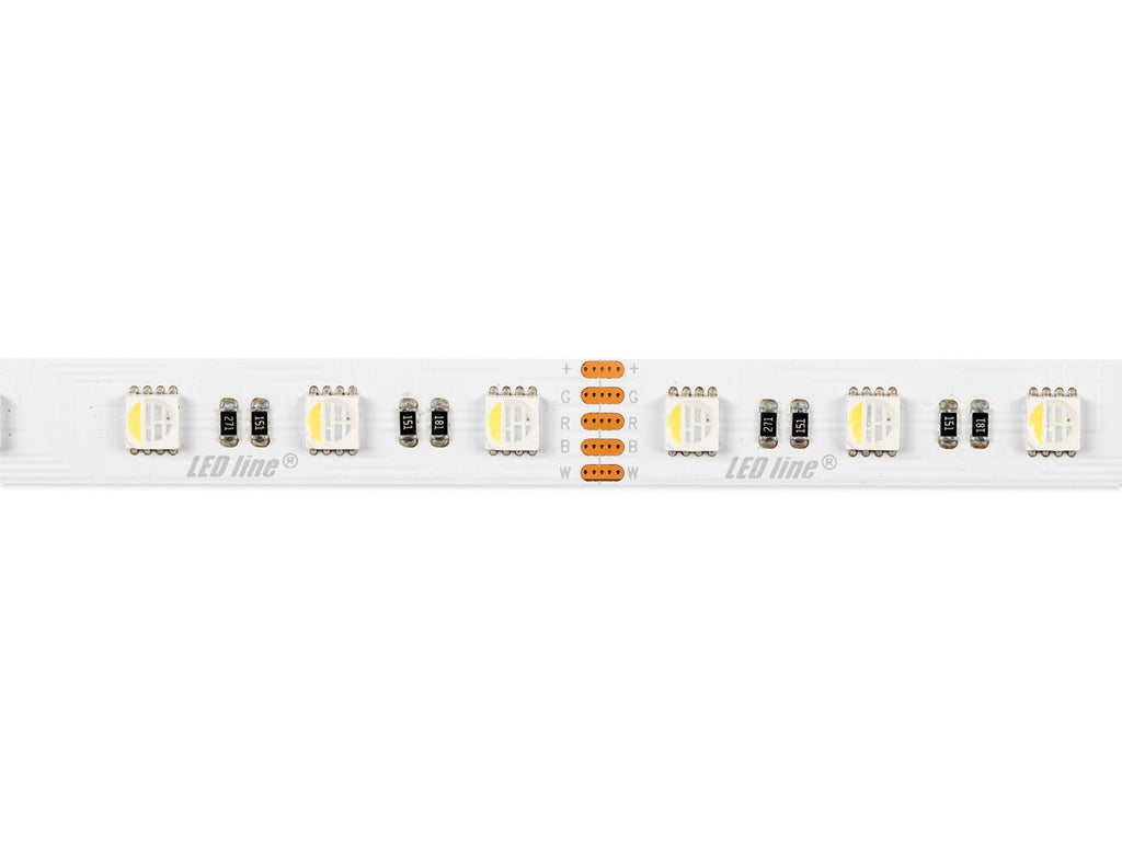 LED strip 300/5m SMD 24V 6500K RGBW 19.2W IP20 12mm 5m 400lm/m PRIME