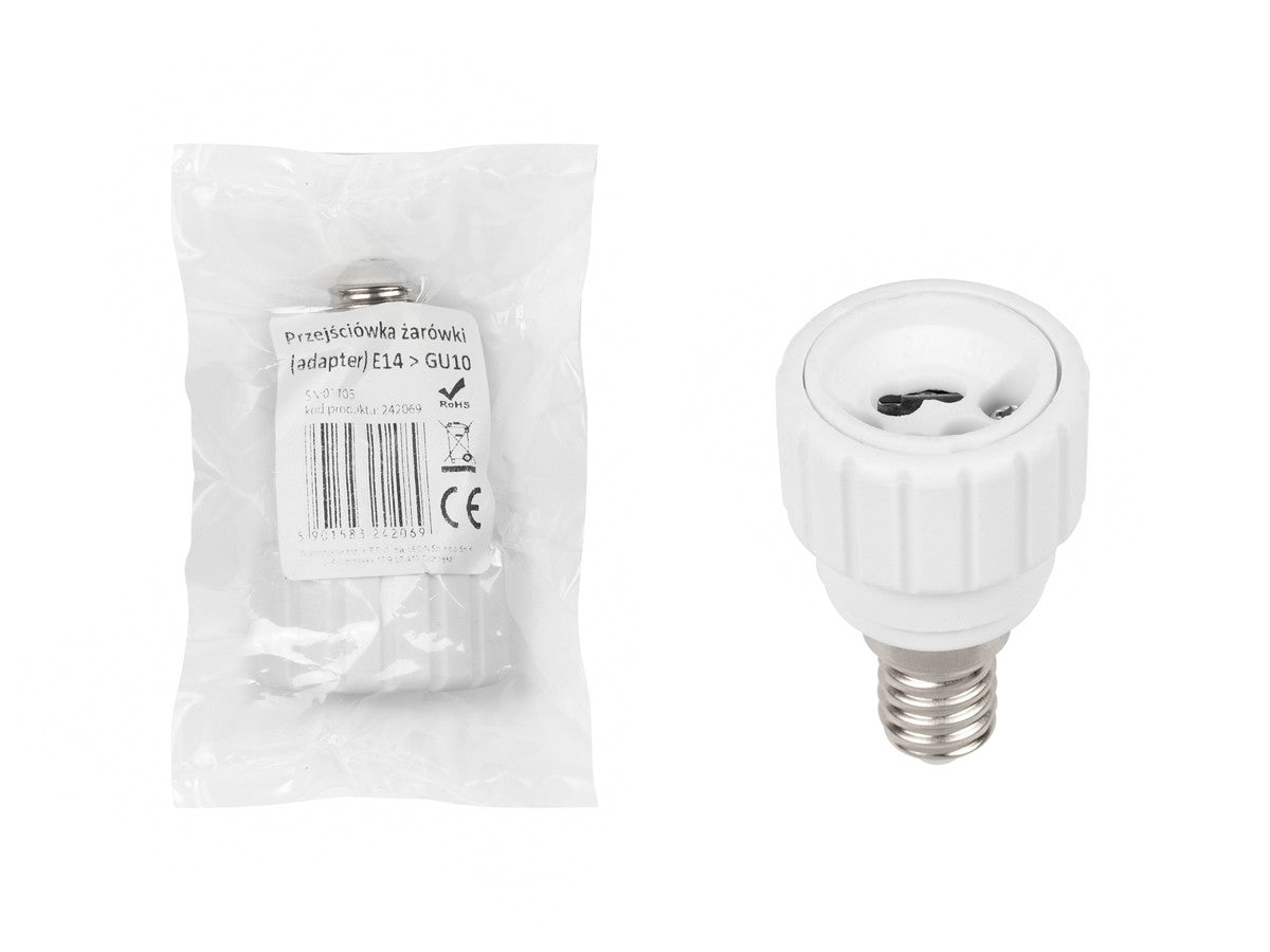 Lampadapter E14 naar GU10