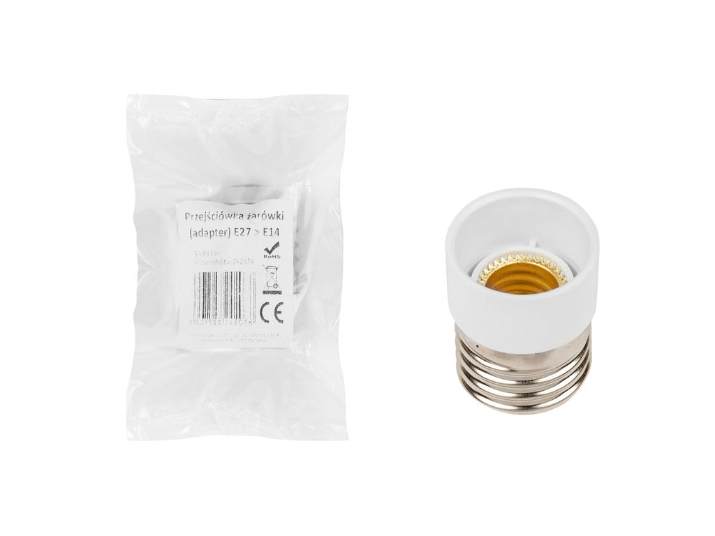 Lampadapter E27 naar E14