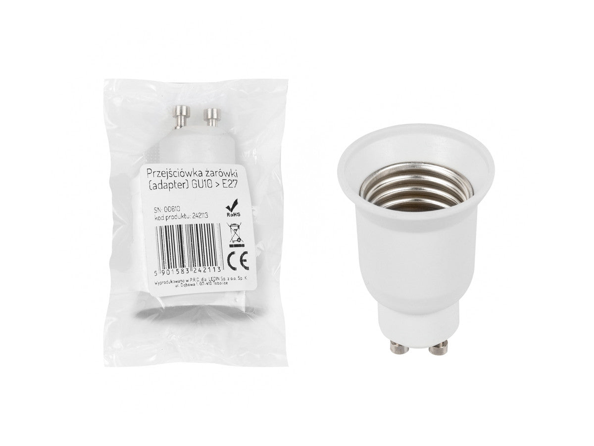 Lampadapter GU10 naar E27