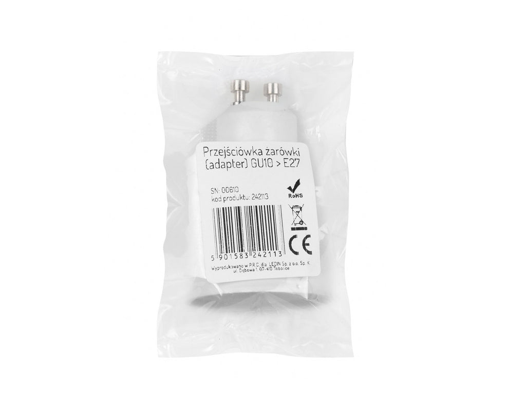 Lampadapter GU10 naar E27