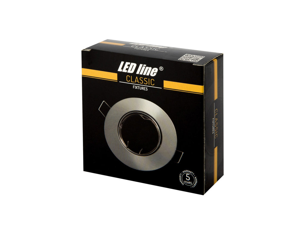PLAFONDLAMP draaibaar rond IP20 satijn PRIME