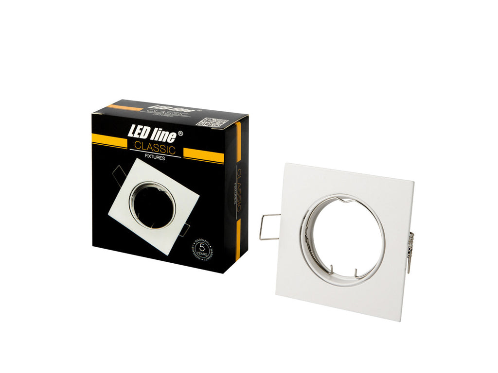 PLAFONDLAMP draaibaar vierkant IP20 wit PRIME