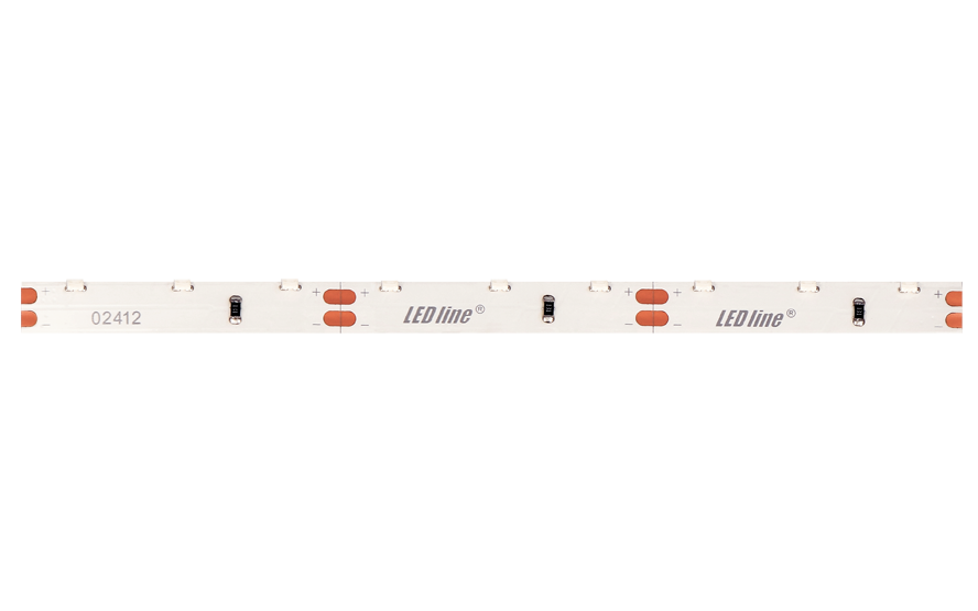 LED strip 300/5m SMD 12V 2700K 7.2W IP20 SIDE VIEW 8mm 5m 550lm/m PRIME
