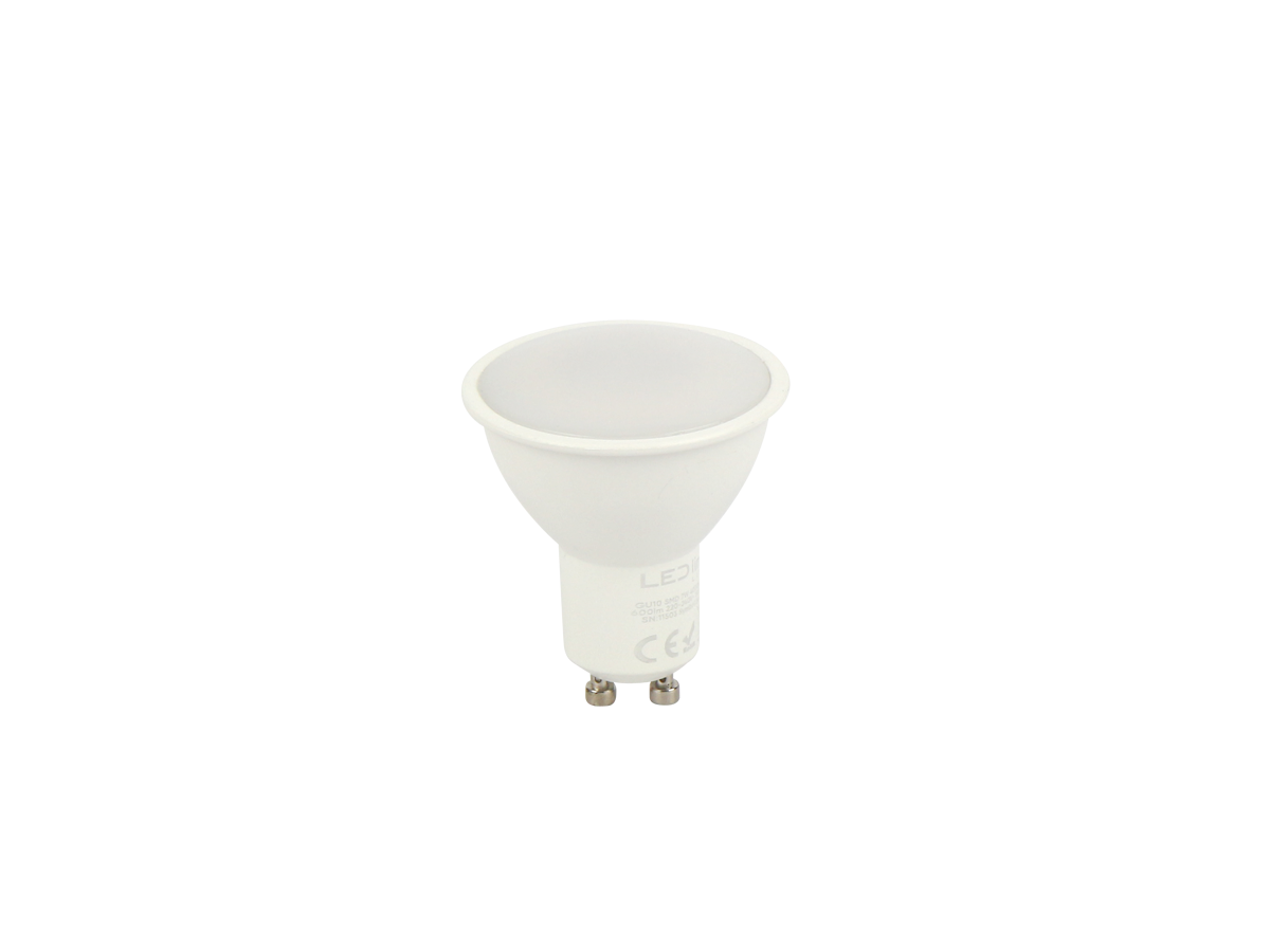 LED-lamp GU10 4000K 7W 600lm 230V 120 ° PC LITE
