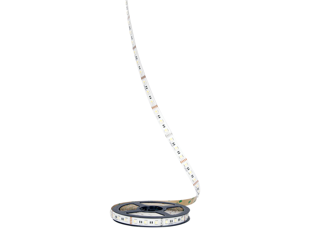 LED strip 300/5m SMD 12V 6500K RGBW 19.2W IP20 12mm 5m 400lm/m PRIME