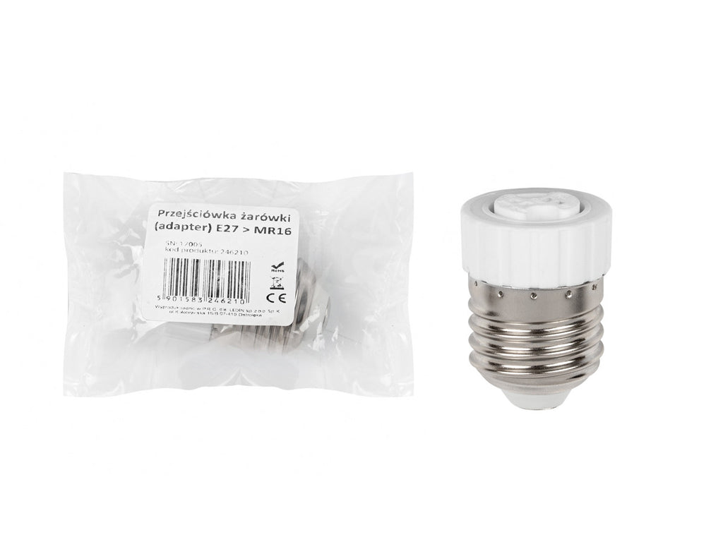 Lampadapter E27 naar MR16