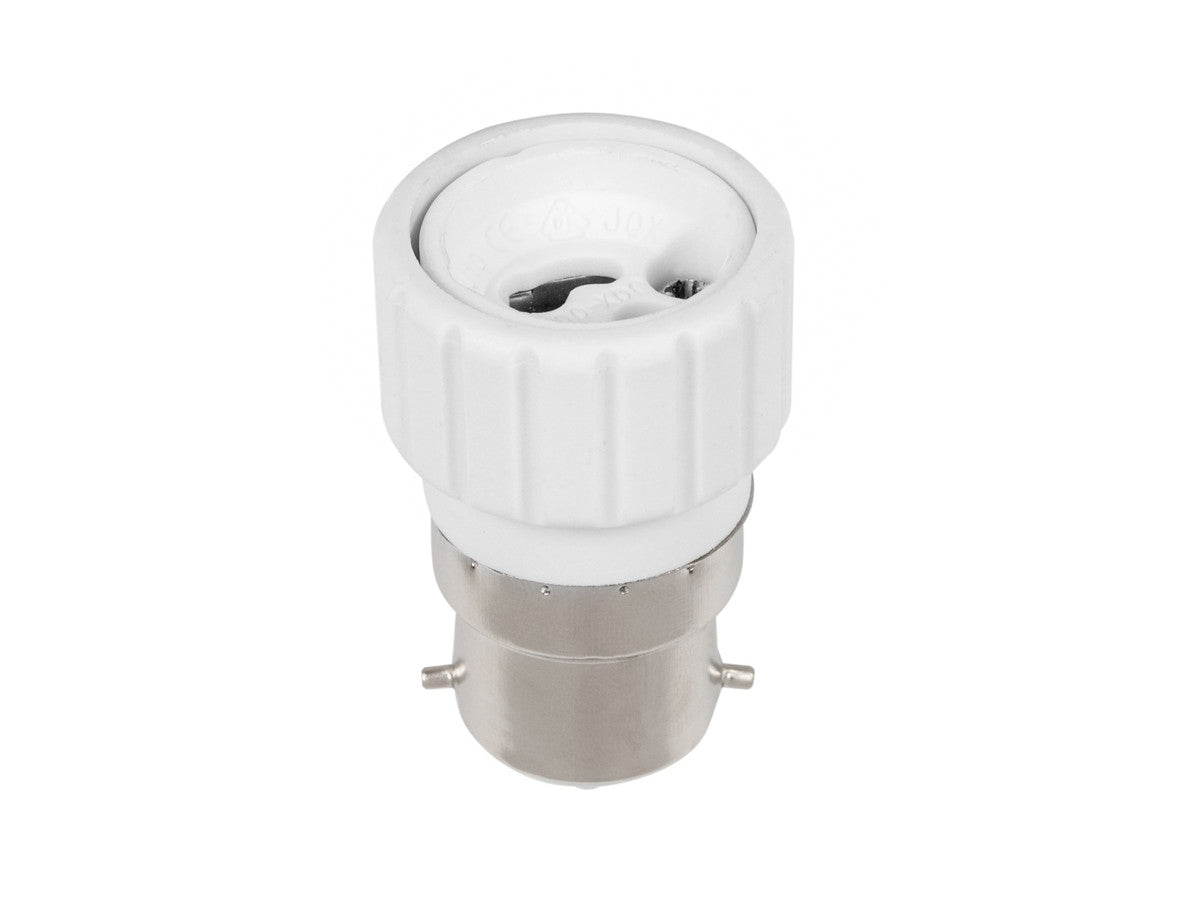 Lampadapter B22 naar GU10