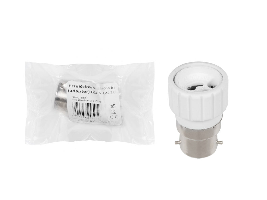 Lampadapter B22 naar GU10