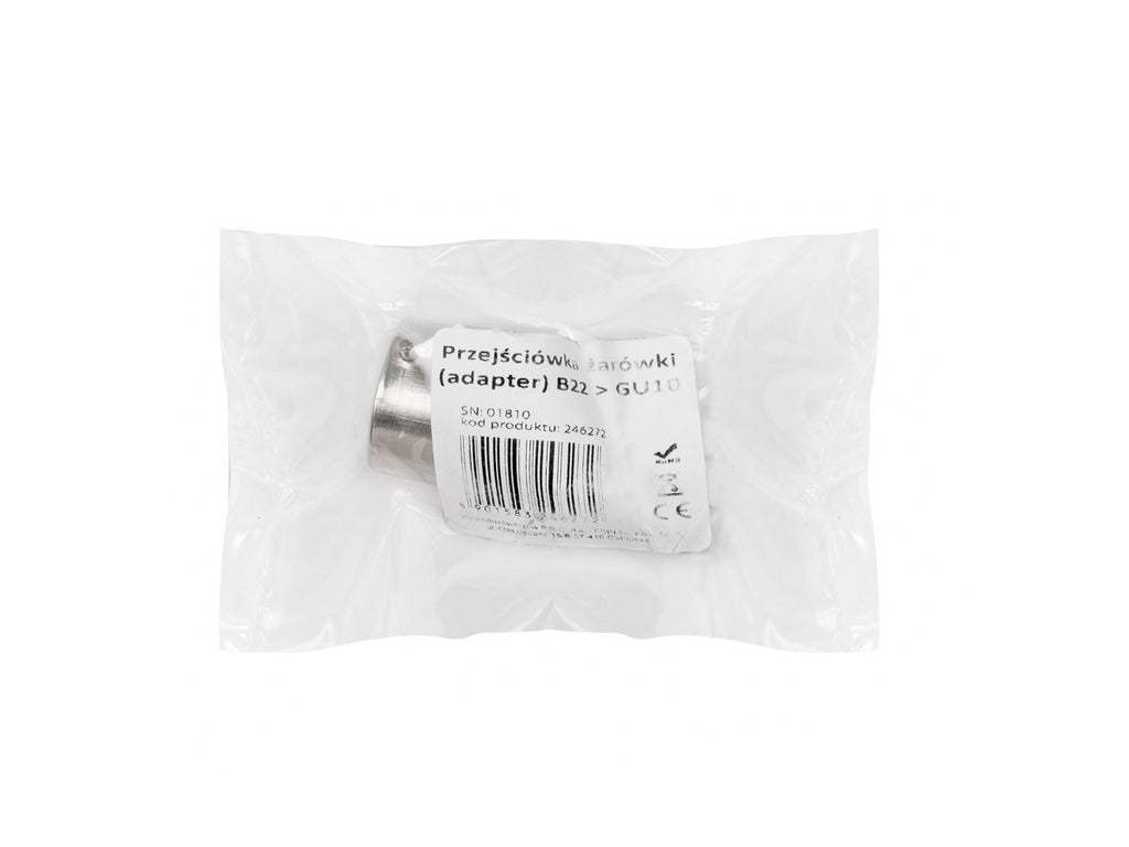 Lampadapter B22 naar GU10