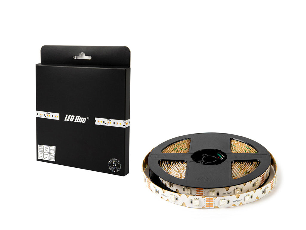 LED strip 210/5m SMD 12V RGB 10W IP20 TWIST 12mm 5m PRIME