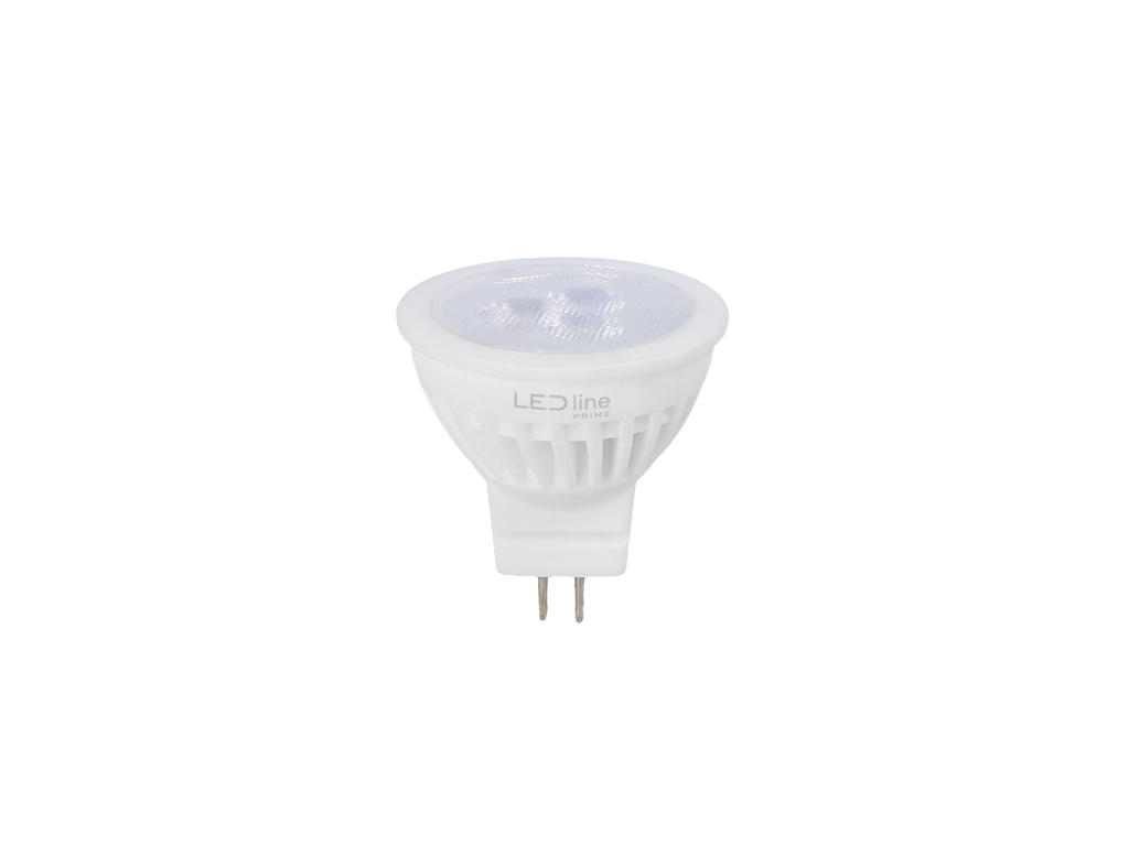 Lamp MR11 2700K 3W 330lm 10-14V AC/DC 38° GU5.3 Keramiek PRIME
