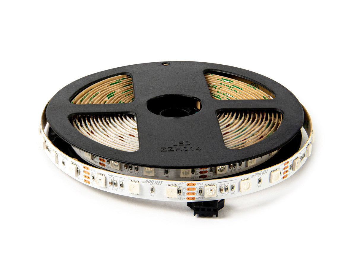 LED tape 750/5m SMD 12V RGB 14.4W IP20 DIGITALE P943 10mm 5m PRIME