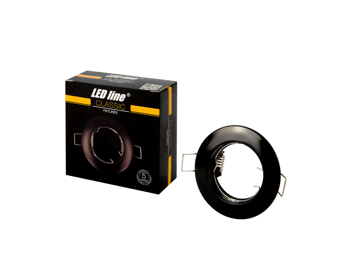 PLAFONDLAMP rond IP20 zwart PRIME