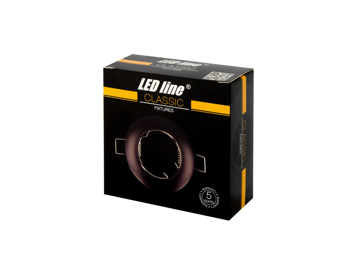 PLAFONDLAMP rond IP20 zwart PRIME