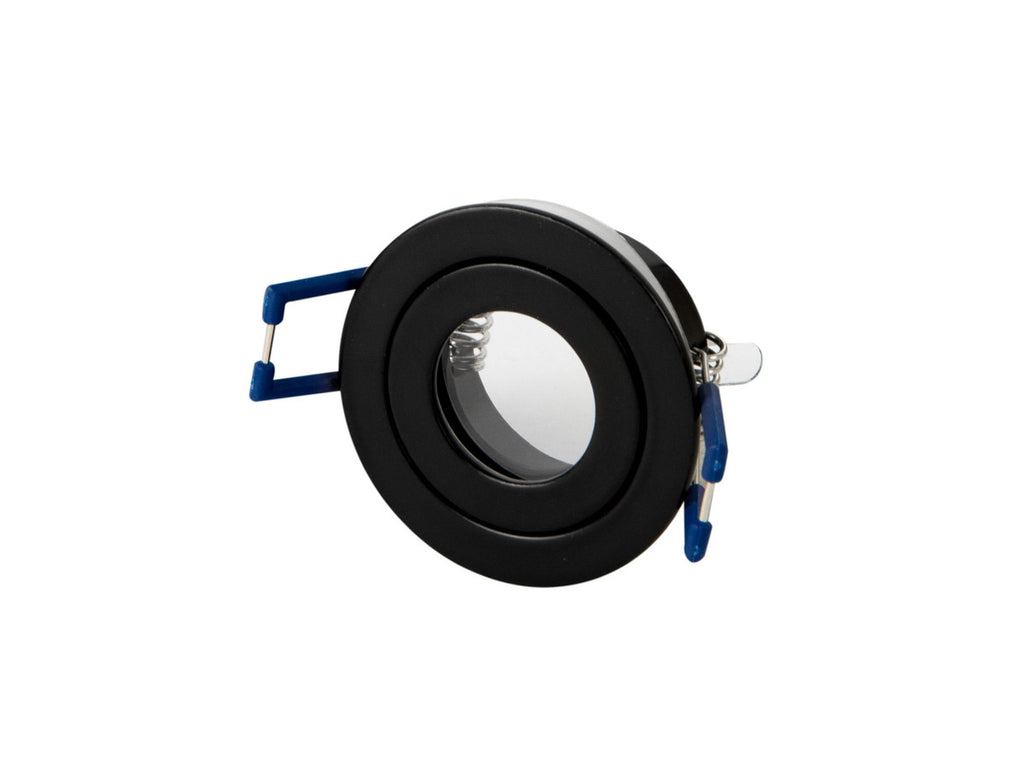 PLAFONDLAMP waterdicht MR11 rond IP65 zwart PRIME