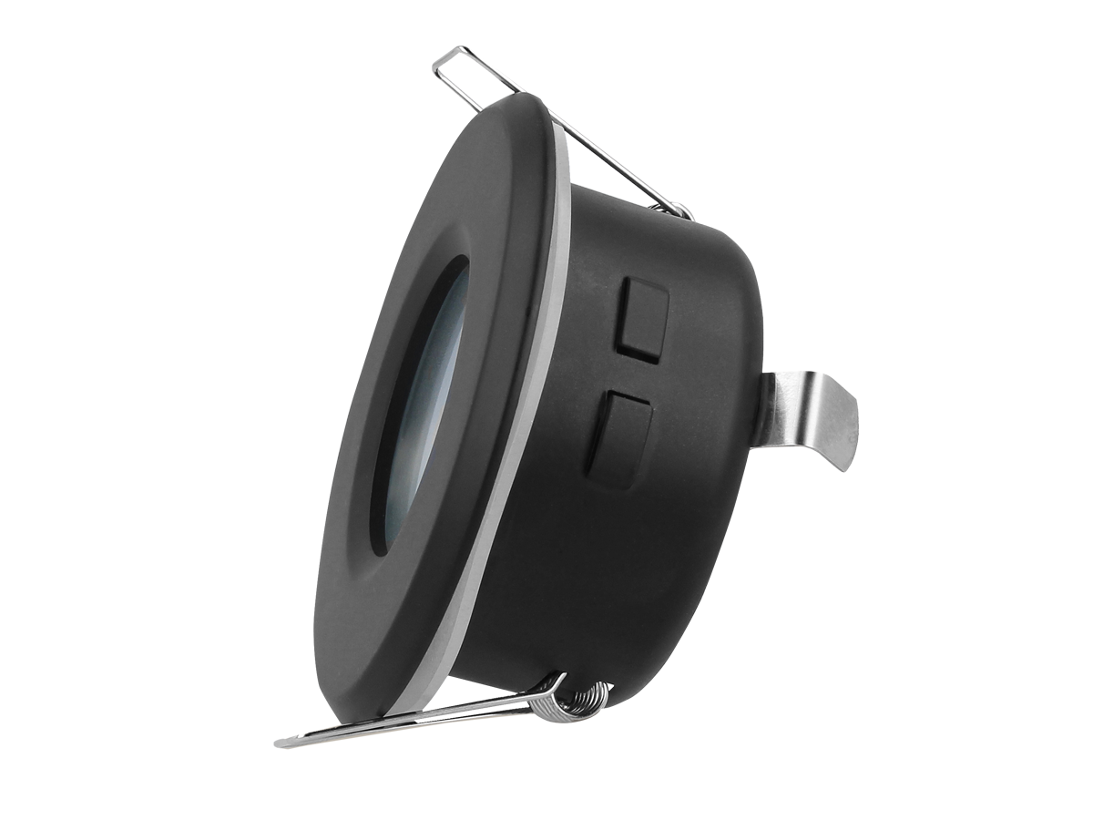 PLAFONDLAMP waterdicht rond IP65 zwart PRIME