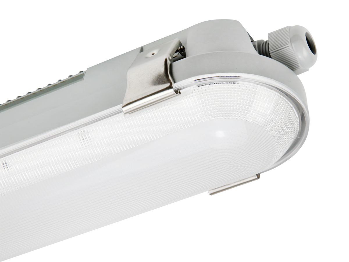 Hermetische armatuur RANGER C 4000K 40W 5600lm IP66 120cm grijs PRIME