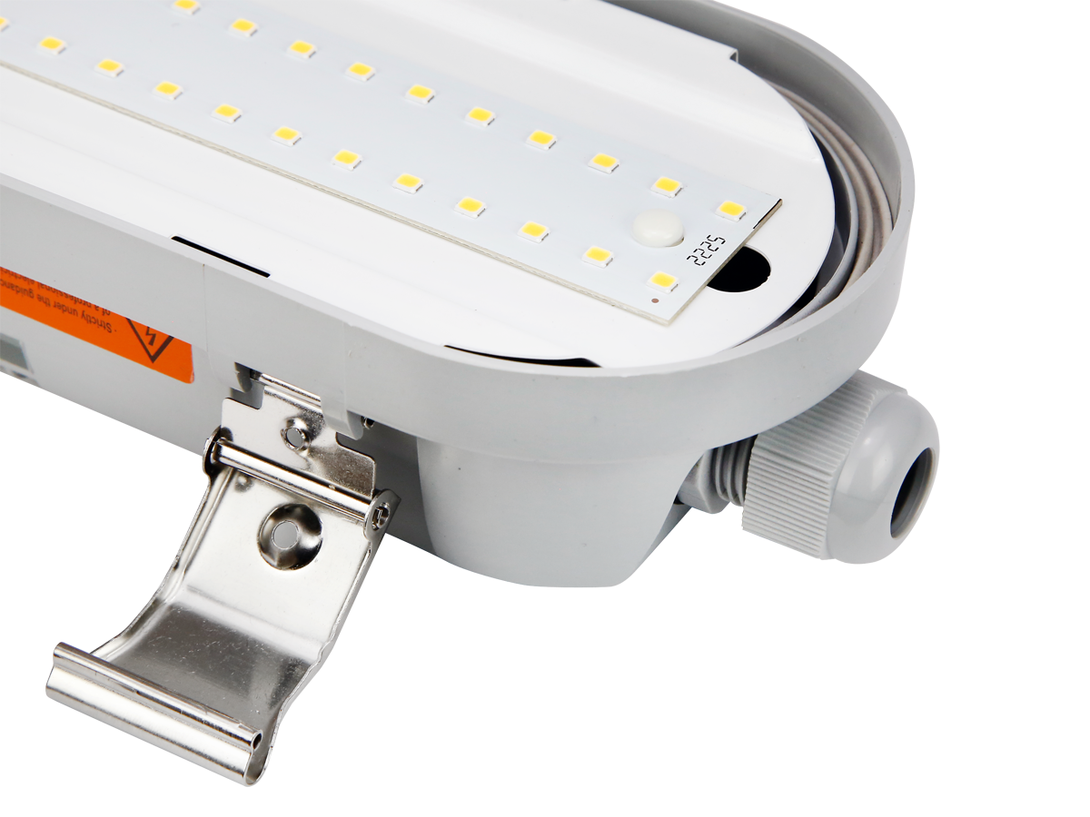 Hermetische armatuur RANGER C 4000K 40W 5600lm IP66 120cm grijs PRIME