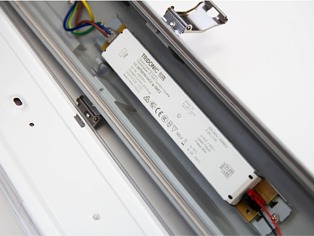 Hermetische armatuur RANGER C 4000K 40W 5600lm IP66 120cm grijs PRIME