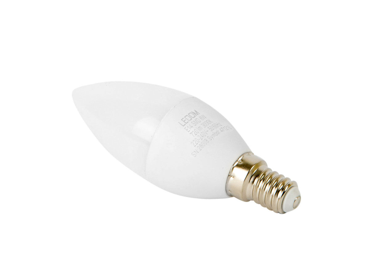LED-lamp E14 3000K 8W 720lm 230V 180° C37 PC LITE