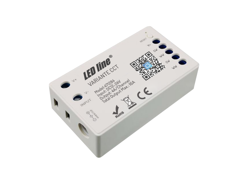 VARIANTE 12V/24V 16A DIM / CCT WIFI TUYA PRIME Controller