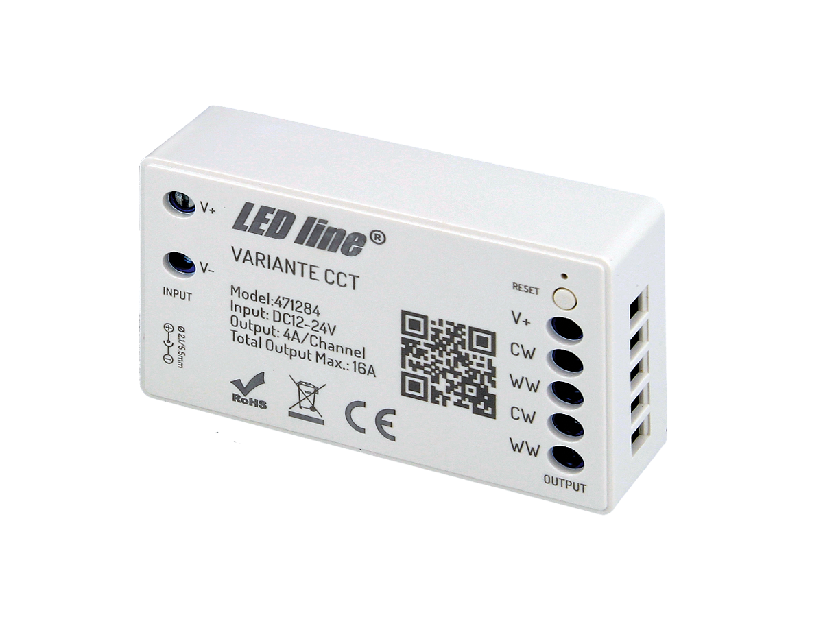 VARIANTE 12V/24V 16A DIM / CCT WIFI TUYA PRIME Controller