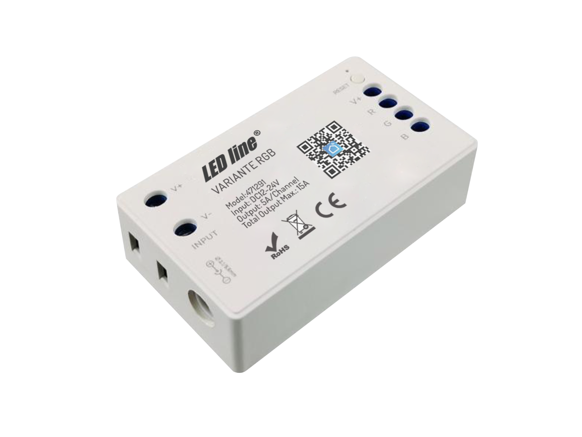 VARIANTE 12V/24V 15A RF WIFI TUYA RGB PRIME Controller