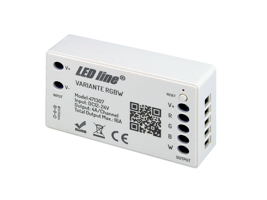 VARIANTE 12V/24V 16A RF WIFI TUYA RGBW PRIME Controller
