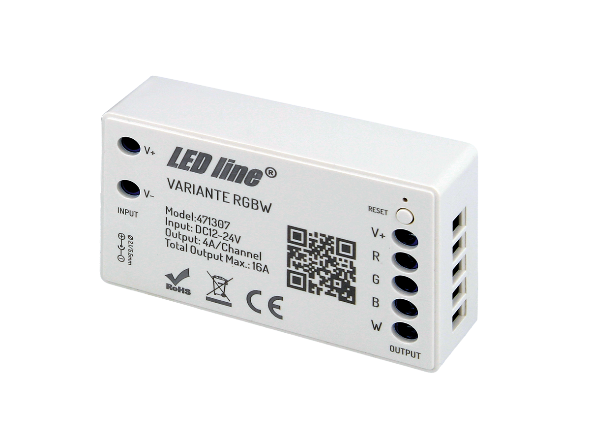 VARIANTE 12V/24V 16A RF WIFI TUYA RGBW PRIME Controller