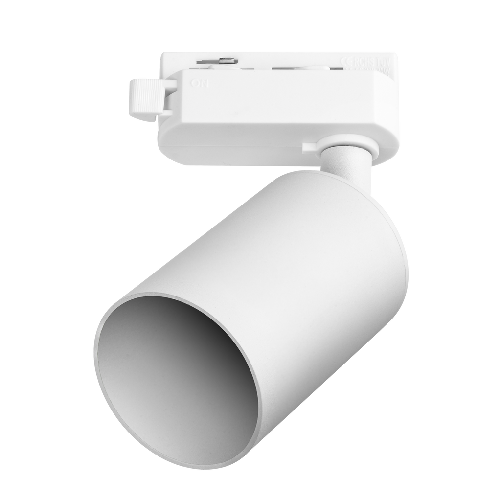 LED-lijnhouder voor eenfase GU10 rail wit PIPE