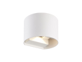 Buiten wandlamp LED 2x3W 3000K IP54 wit CILINDER LITE