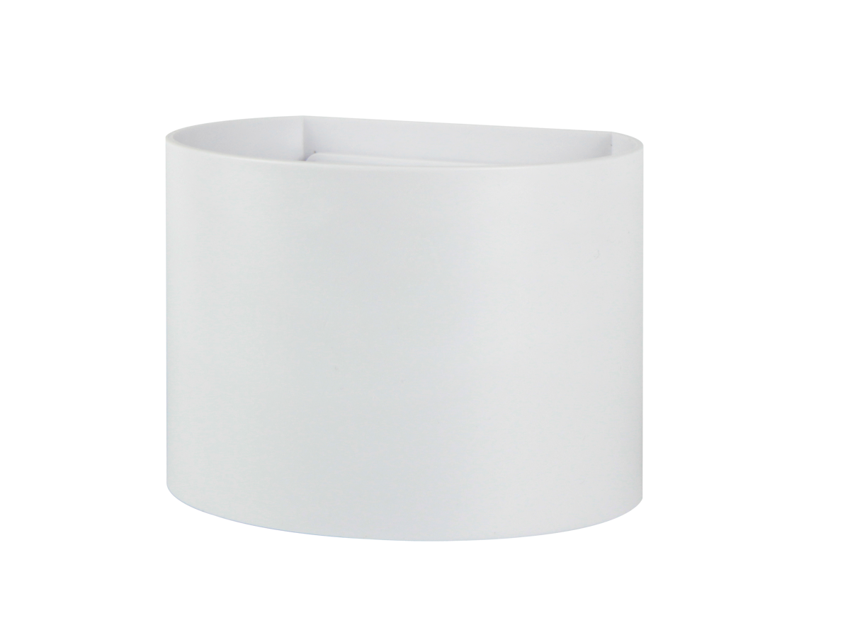 Buiten wandlamp LED 2x3W 3000K IP54 wit CILINDER LITE