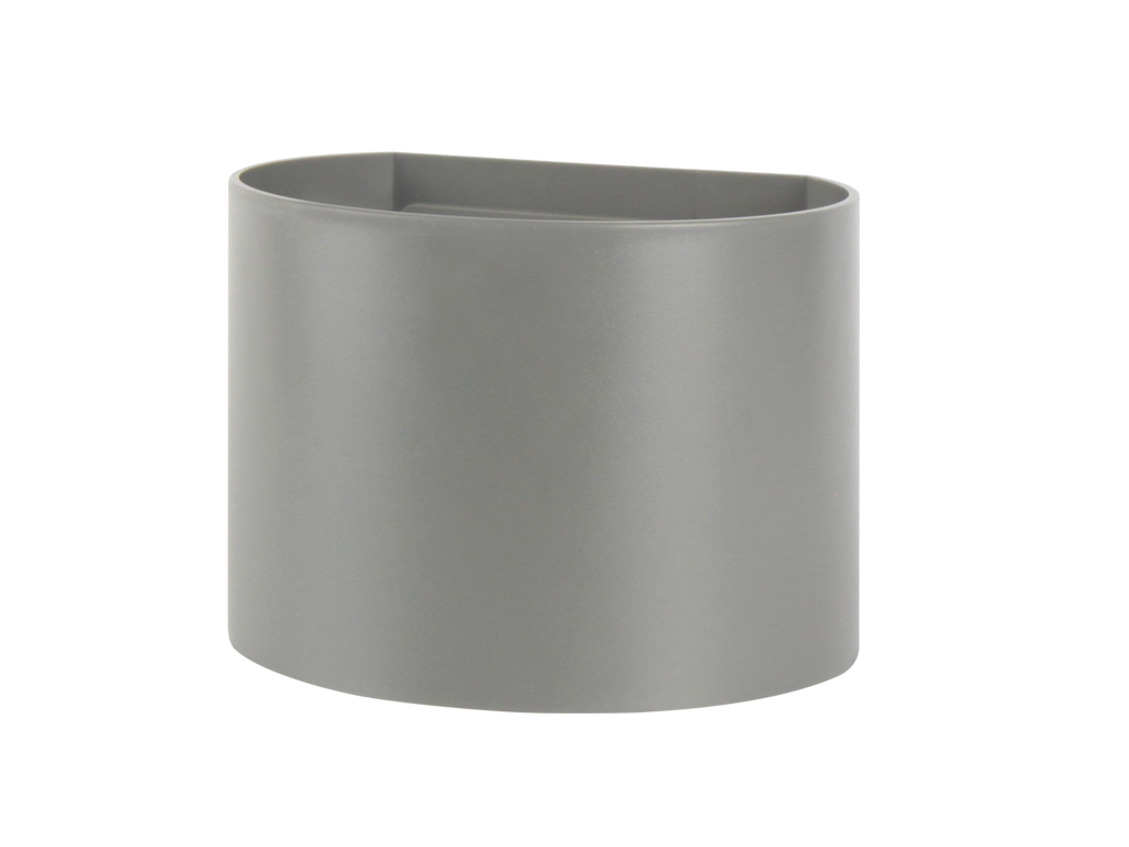 Buitenwandlamp LED 2x3W 3000K IP54 grijs CILINDER LITE