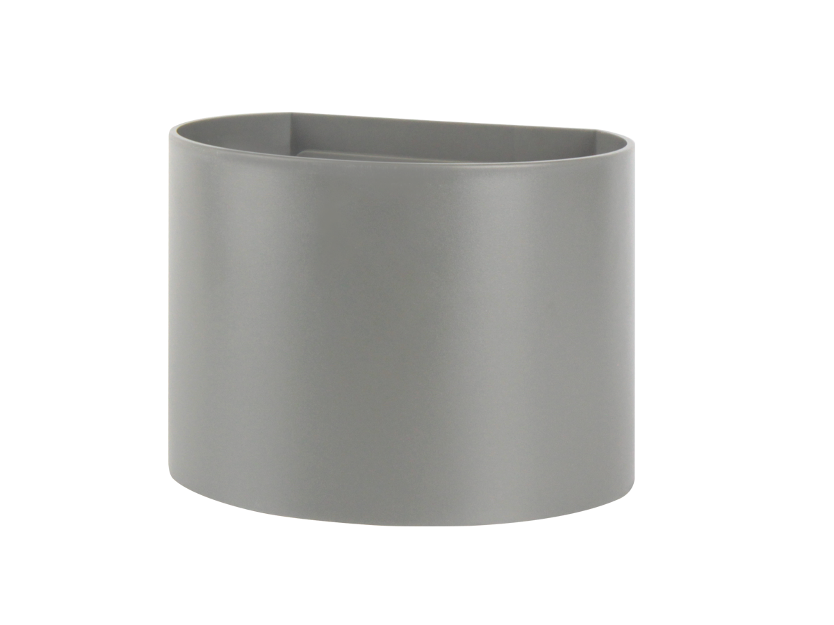 Buitenwandlamp LED 2x3W 3000K IP54 grijs CILINDER LITE
