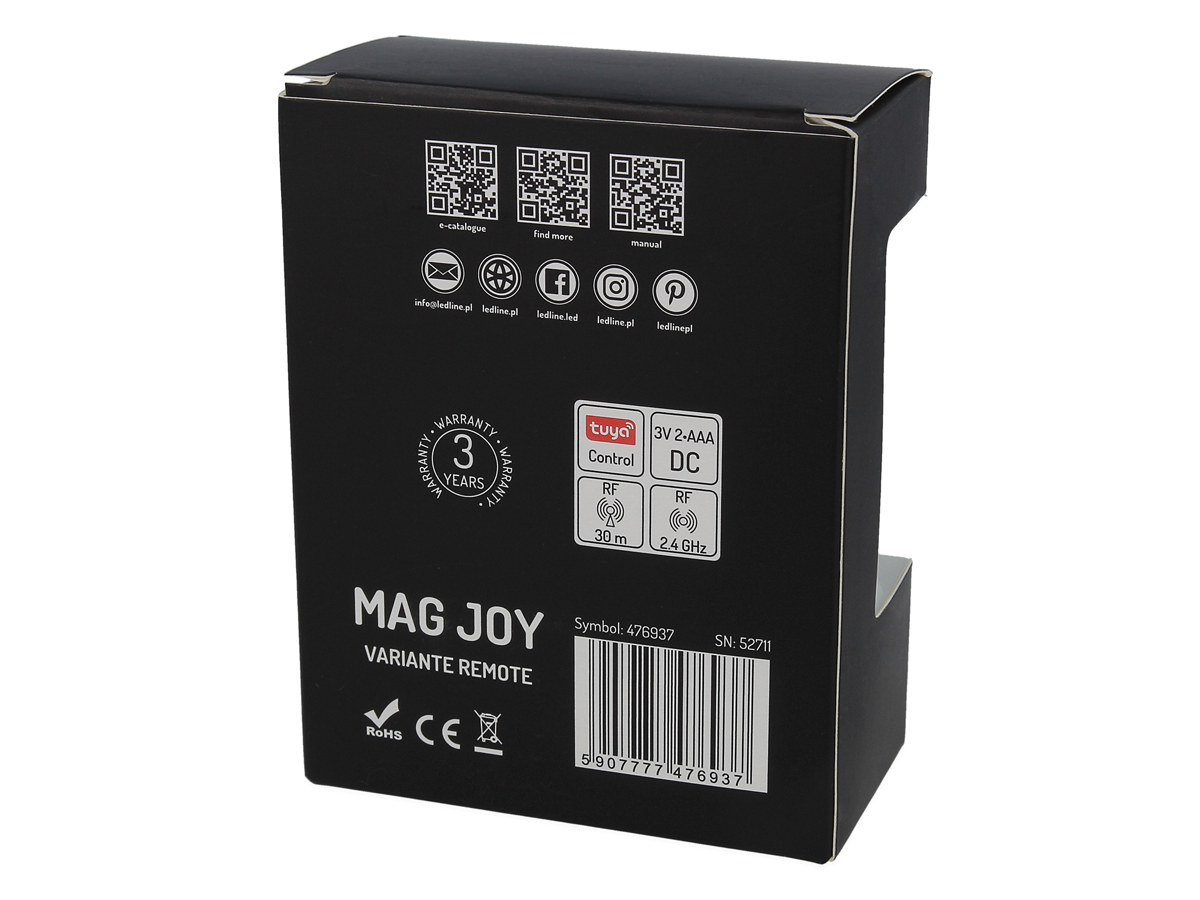LED line MAG JOY afstandsbediening voor VARIANTE controller