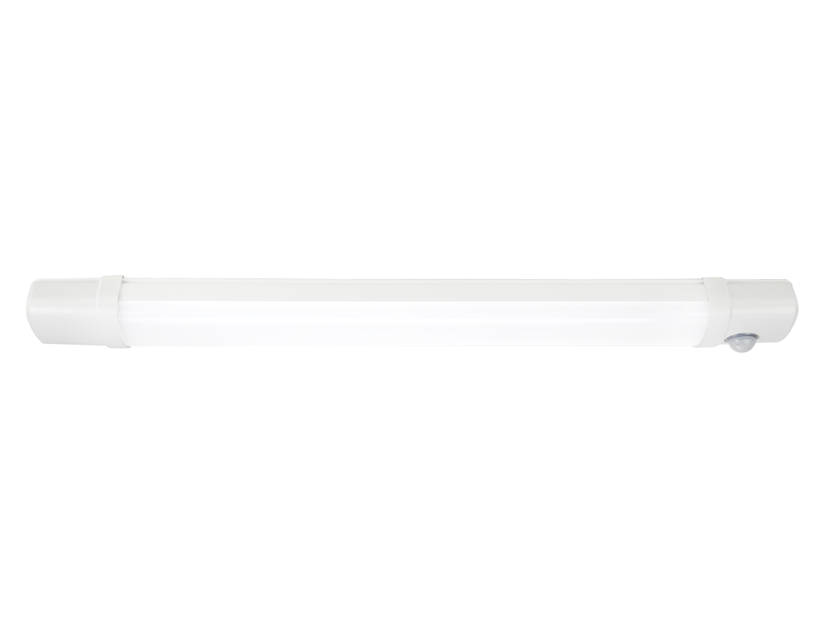 Hermetische armatuur TRI-PROOF 4000K 30W 3600lm IP65 65cm grijs LITE PIR