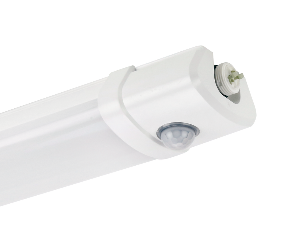 Hermetische armatuur TRI-PROOF 4000K 40W 4800lm IP65 120cm grijs LITE PIR