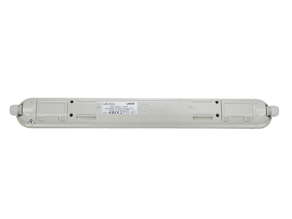 Hermetische armatuur LINKER 4000K 21W 3150lm IP65 60cm grijs PRIME noodmodule AW 3h AT