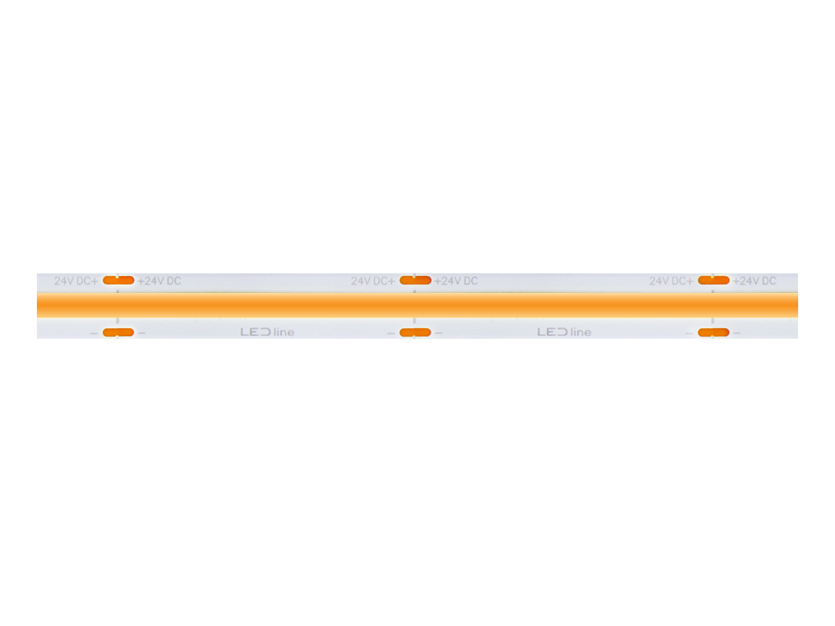 LED tape 528 COB 24V 4000K 14W IP20 10mm 5m 1400lm/m PRIME
