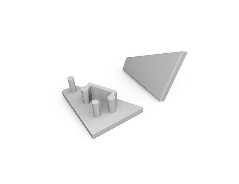 CORNER10 grijs slot