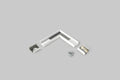 SLIM8 90ste connector wit /op