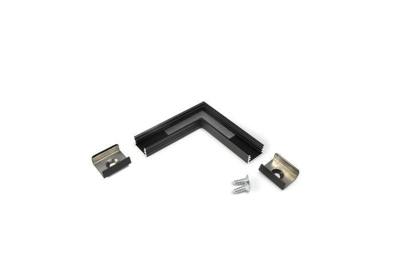 SLIM8 connector 90st zwart /op