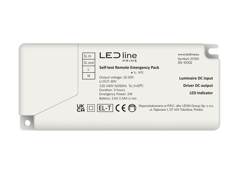 Backlit Paneel 4000K 40W 4800lm IP20 60x60cm wit PRIME noodmodule LAW 3h AT