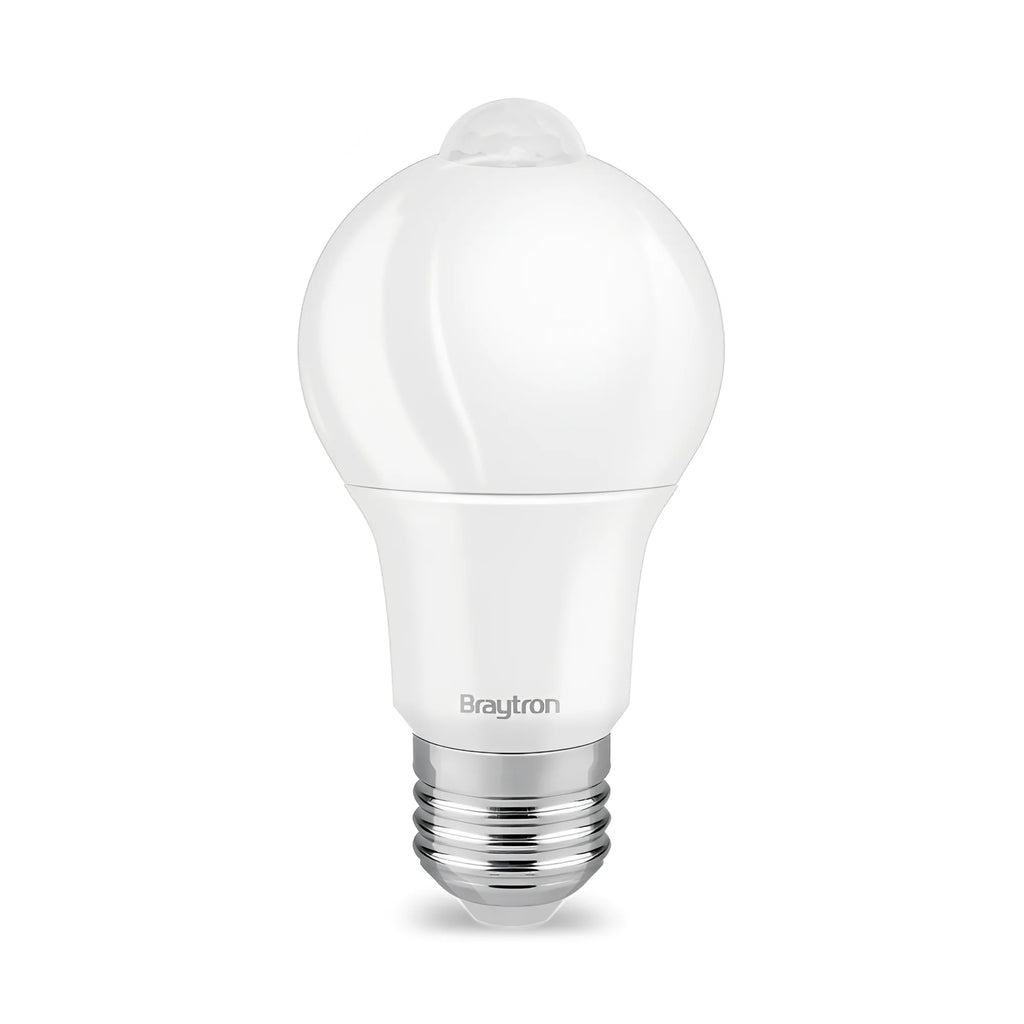 Braytron Advance LED Lamp 9W E27 6500K MO.SENS. A60