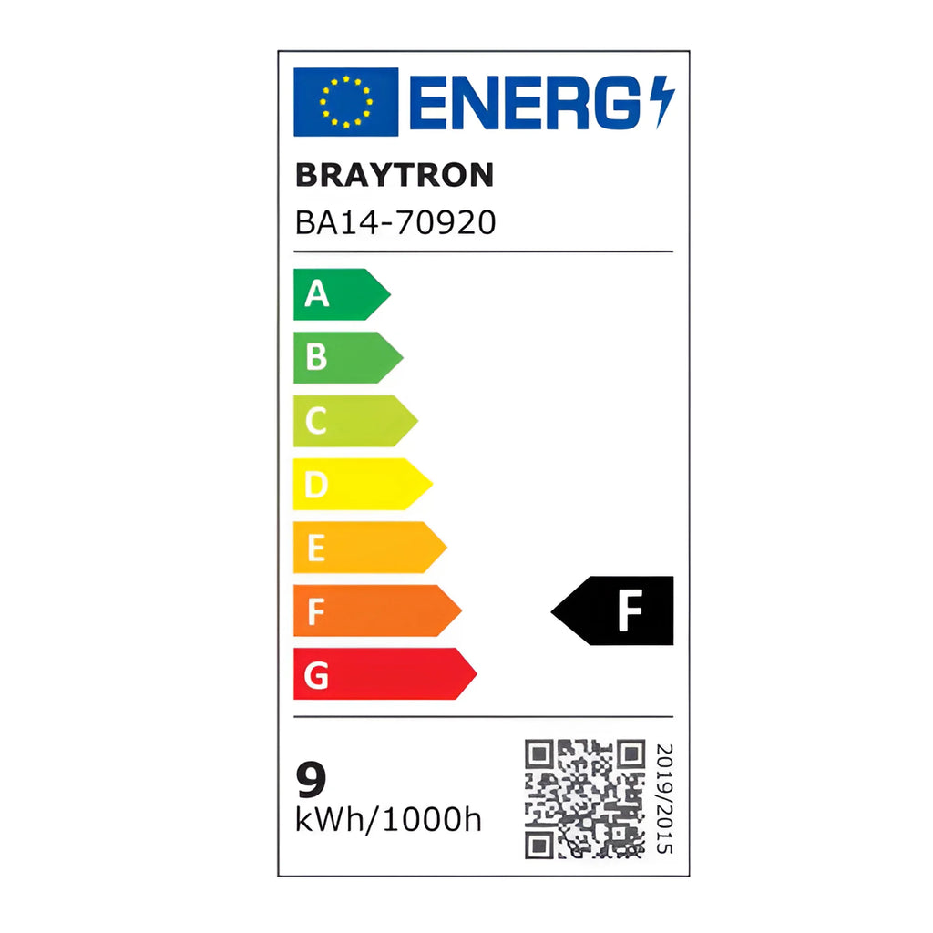 Braytron Advance LED Lamp 9W E27 6500K MO.SENS. A60