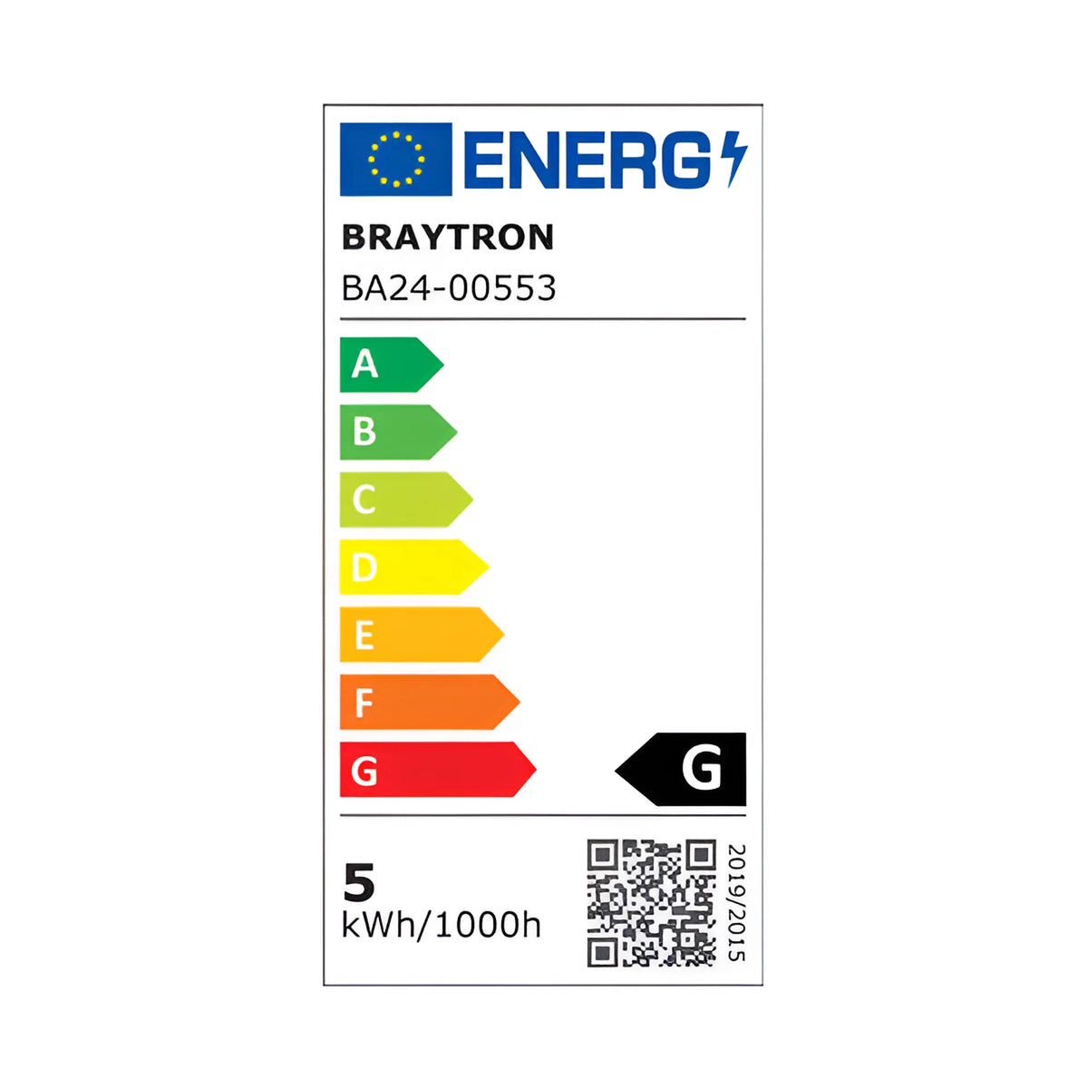 Braytron Advance LED Lamp 5W GU10 6500K 110D